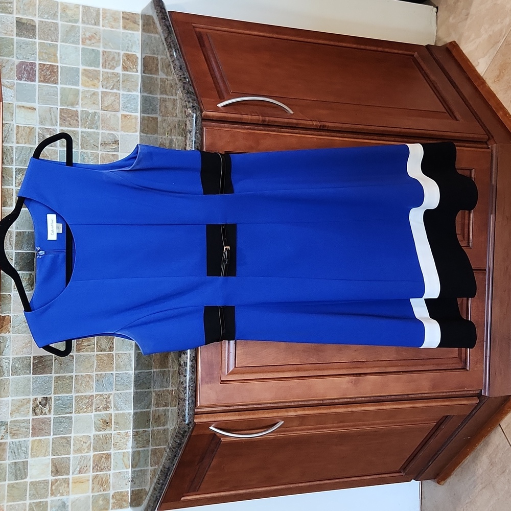 Calvin Klein Blue Dress